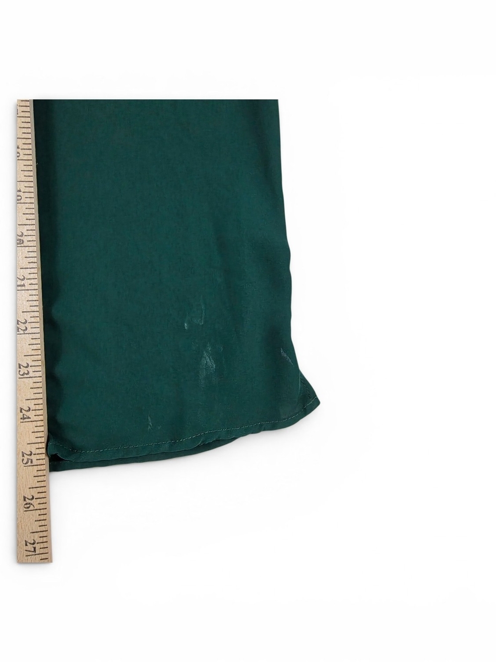 Vince Camuto Women's Emerald Green Lace Yoke Blouse NWT - Picture 8 of 10